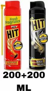 Hit red + Black Crawling Insect Killer Spray 400 ml