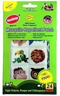 RunBugz Mosquito Repellent Patch ( New Animal - Pack of 24 )