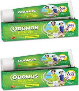 Dabur Odomos Naturals Non-Sticky Mosquito Repellent Cream - 100g (Pack of 2