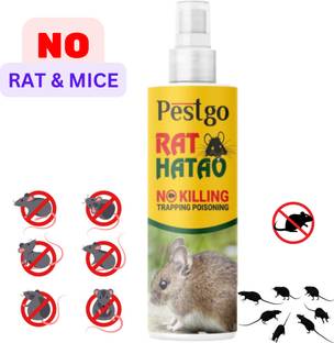 Dr.PestGo Rat repellent & Killer spray for car, Home & Office rat killer spray Non-Toxic
