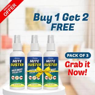 PHIZLLER MiteBuster Spray-Ultimate Solution for Ant, Bedbug, Spider, Rat, Lizard