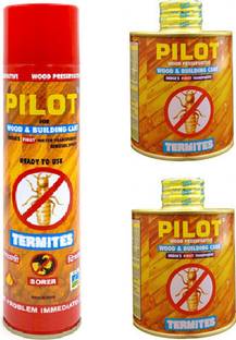 Pilot Wood & Building Preservative 320 ml Spray + 2 x 250 ml Refill + 3 Masking Tape