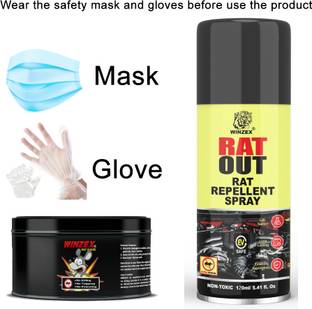 Winzex Rat Guard Gel 50g & Rat Out Spray 120ML ( Combo )
