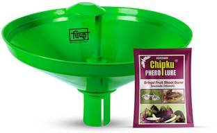 Chipku Fly Magnet Water Trap Lucinodes Orbobnalis /Insect /Fruit Insect Catcher for Brinjal Fruit Borer Pack