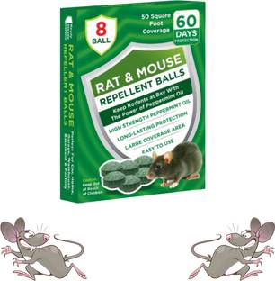 ANAND ENTEERPRISE Herbal Rat Repellent Bait,Trap,Repellent Balls for home, office use(USA Formula)