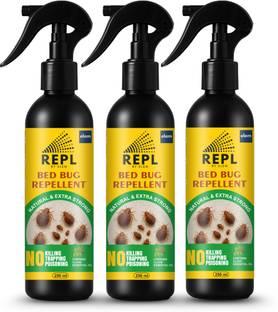ELEM REPL Bedbug Repellent Spray for Homes & Mattress (250ml ) Pack of 3