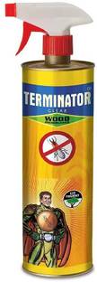 Terminator Wood Preservative Termite, Borers & Ant Control Spray - Dimak ki Dawai - 500 ml Mosquito Vaporiser