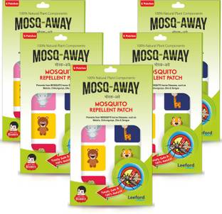 Leeford Mosquito Patches with Citronella Lemon & Eucalyptus Oil