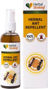 HERBAL STRATEGI Ant Repellent Spray Non-Toxic 100% Herbal Stain Free