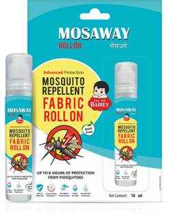 MOSAWAY Mosquito Repellent Fabric Roll On (Kids & Adults) Pack of 1