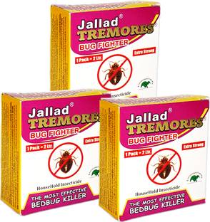 Jallad TREMORES BUG FIGHTER Bed Bug Killer - Pest Control 30 gms (Pack of Three)
