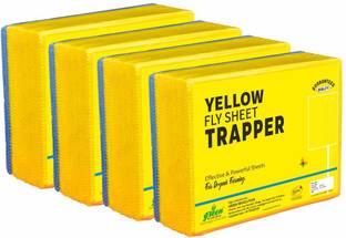 Green Revolution Yellow Sticky Trap Mix / Insect Trap For Organic Garden and Farm, Pack of 4.