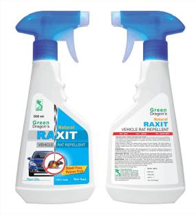 Green Dragon Organic Raxit Car Rat-Repellent Spray |Chemical-Free |Baby-Safe, Skin-Safe