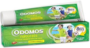 Odomos Naturals Non-Sticky Mosquito Repellent Cream - 100g
