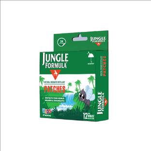 जंगल फॉर्मूला Natural Repellent Mosquito Patches, 12 Hours Protection, Waterproof Patches