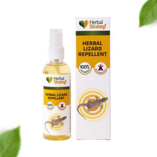 HERBAL STRATEGI Lizard Repellent Spray Eco-friendly Baby & Skin Safe 100% Herbal