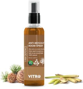 Vitro Naturals Mosquito Repellent Room Spray| Safe for Kids and Adults |Indoor and Outdoor Use