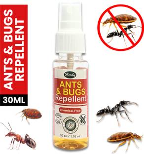 Herby Ants & Bed Bugs Repellent -Kitchen & Food Safe Herbal Spray - Family Pack