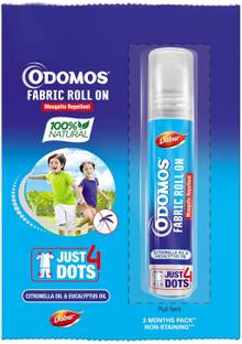 Dabur Odomos Mosquito Repellant Fabric Roll On 8 Hrs Protection 16ml