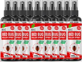 Home-Secure bed bug spray | natural bedbugs killer with Instant Action | Herbal Eco-Friendly