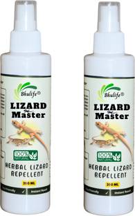 BhuLife Natural Strong Lizard Repellent Spray for Room Office Kitchen Home