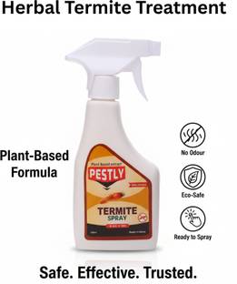 Pestly Termite Repellent Spray Non-Toxic 100% Herbal Non Irretant (100 ml)