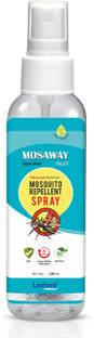 MOSAWAY Mosquito Repellent Room Spray | Upto 8 Hours of Mosquito Protection | DEET Free