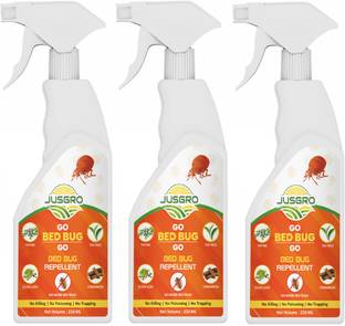 JusGro Bed Bug Repellent and Killer Spray (250 ml)