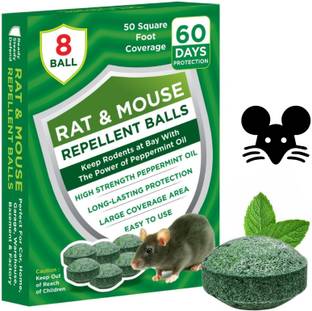 pestman Natural Rat Repellent Balls | Rat Repellent Bait | Home, Office And Car