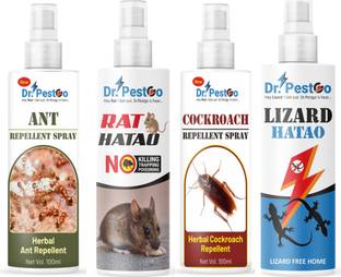 Dr.PestGo Pest Repel Control for Home | Ant, Cockroach, Rat, Lizard, BedBugs, Spider