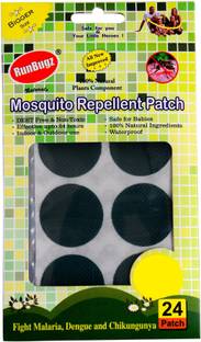 RunBugz Mosquito Repellent Patch ( Green - Pack of 24 )