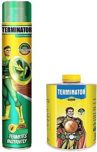 Pidilite Terminator Wood Preservative 320 ml Spray+ 250 ml Refill + 3 Masking Tape