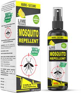 Home-Secure Mosquito Repellent Spray-Natural Mosquito Killer, No Chemical Eco-Friendly Spray