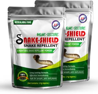 Home-Secure Snake Shield Snake Repellent Powder (1Kgs x 2) : Non Toxic Snake Repellent Powder, Snake Away, Snake Repellent, Snake Out, Snake Repeller, Snake Repellent For Outdoors