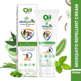 CO Organic Non Sticky Mosquito Repellent Cream | Protects from Dengue & Chikungunya