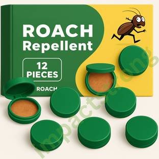 IMPACTSTRONG Anti-Cockroach Bait Station with Powerful Trap & Killer Powder