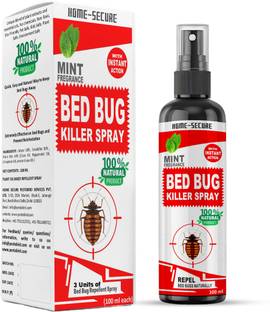Home-Secure Bed Bug Killer Spray-Natural Bed Bug Repellent, Instant Action, Chemical Free