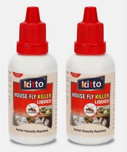 kitto House Fly Repellent long Lasing Formula,Easy to use,Organic