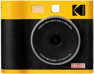 KODAK Mini Shot 4 ERA 4PASS 2 in 1 Camera and Photo Printer (Initial 8Sheets+60Sheets) Instant Camera