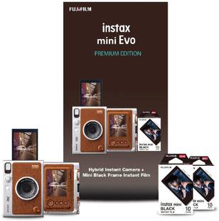 FUJIFILM Instax Mini Evo Hybrid Premium Edition Instant Camera