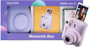 FUJIFILM Instax Mini 12 Moments Box (20 Shot, Carry Case & Bunting) Instant Camera