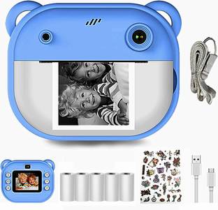 Prime Assure Mini Digital Camera Instant Photo Print Camera for Kids Children Polaroid Camera, 48MP Mi...