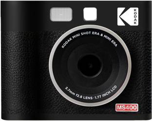 KODAK Mini Shot 4 ERA 4PASS 2 in 1 Camera and Photo Printer (Initial 8Sheets+60Sheets) Instant Camera