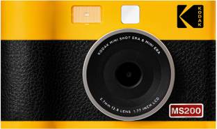 KODAK Mini Shot 2 ERA 4PASS 2 in 1 Camera and Photo Printer (Initial 8Sheets+60Sheets) Instant Camera