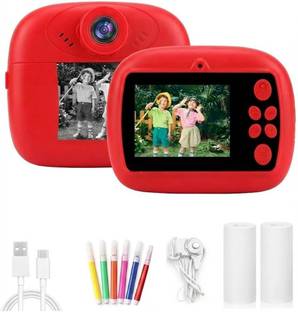Kath and deen CB001 Instant Print Camera for Kids| 1080PHD Digital Video Camera Built-in Printer Insta...