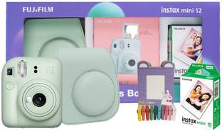 FUJIFILM Instax Mini 12 Treasure Box (10 Shot, Carry Case & Bunting) Instant Camera