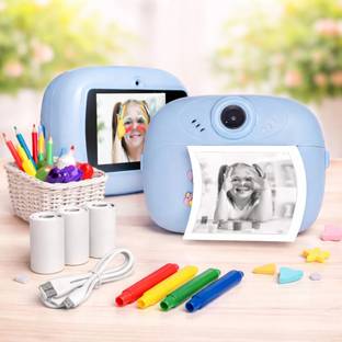 HLtratech DIY instant photo printer cemera HL96 Snap Print Pro HD Digital Photo Camera with Instant Th...