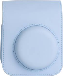 Zenko Instax Mini 12 Pastel Blue Protective Camera Case PU Leather Carrying Bag case pouch  Camera Bag