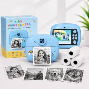 ClickPic 48MP Lens with 3 Rolls Included in Box Retro Instant Camera