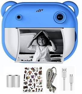 Prime Assure Mini Camera Photo with 2 roll Instant Photo Print Camera for Kids Children Polar Instant ...